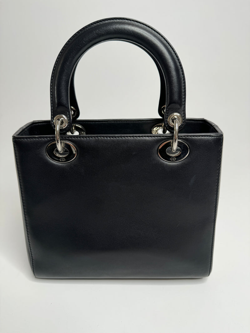 Christian Dior Medium Black Paradise Lady Dior