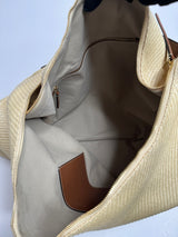 Jimmy Choo Ana Woven Shoulder Bag