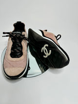 Chanel Fabric & Suede Calfskin Trainers  (40 /UK 7)