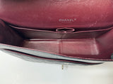 Chanel Maxi Classic Double Flap In Black Caviar Leather With Silver Hardware