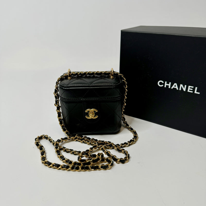 Chanel Back Clutch On Chain