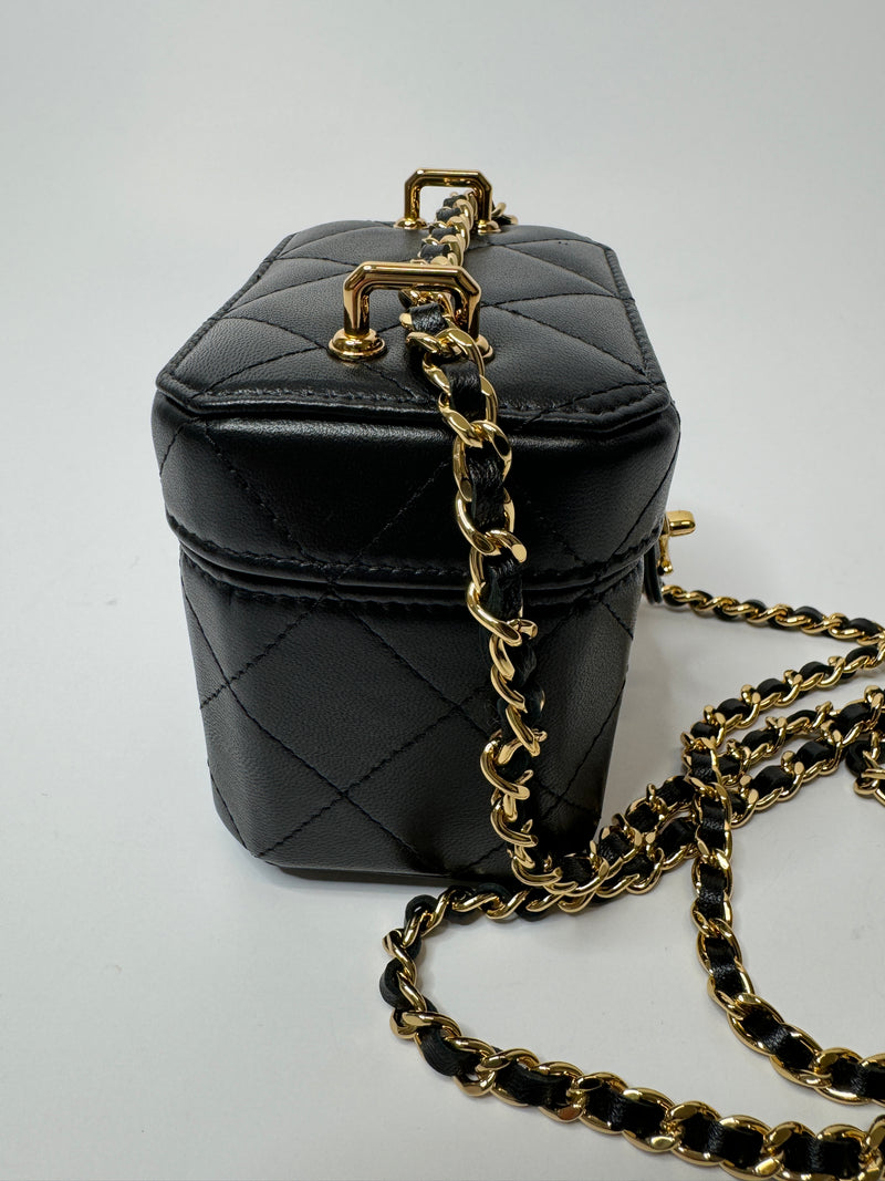 Chanel Back Clutch On Chain
