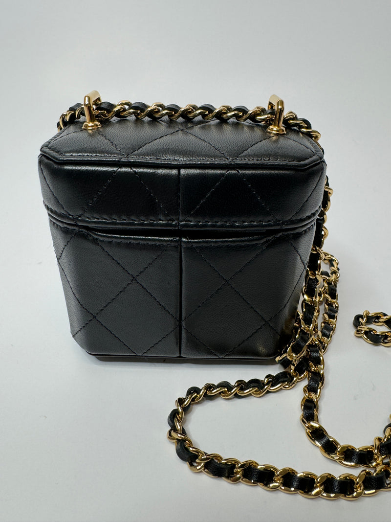 Chanel Back Clutch On Chain