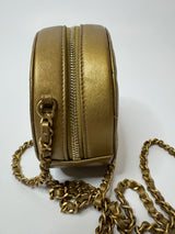 Chanel Gold Charm Vanity Bag