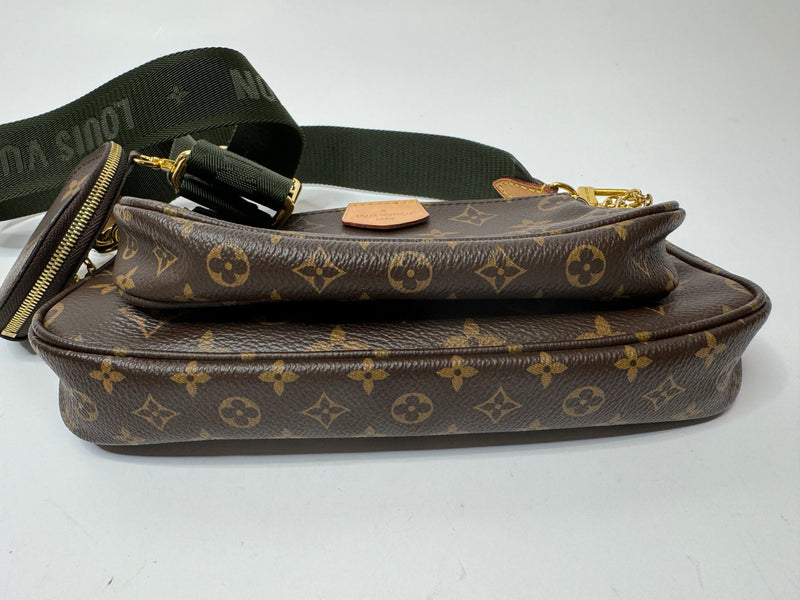 Louis Vuitton Multi Pochette Accessories With Khaki Strap