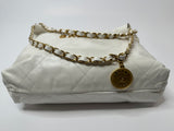 Chanel Small 22 Shoulder Bag In White