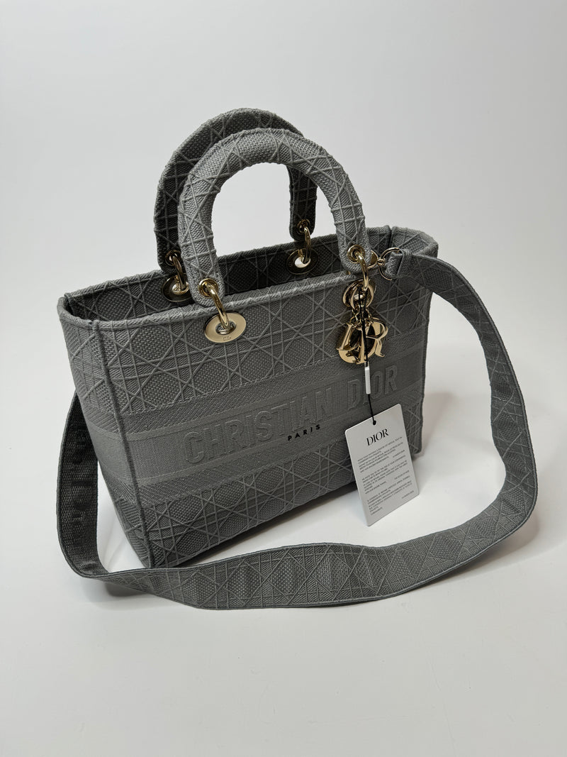 Christian Dior Large Lady  D-LITE BAG
