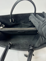 Louis Vuitton Black Epi Leather Twist Tote Bag