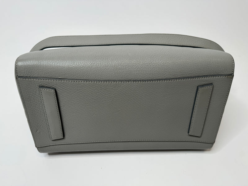 Givenchy Medium Antigona In Grained Grey Leather