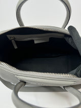 Givenchy Medium Antigona In Grained Grey Leather