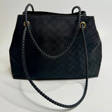 Gucci Black Canvas Shoulder Bag