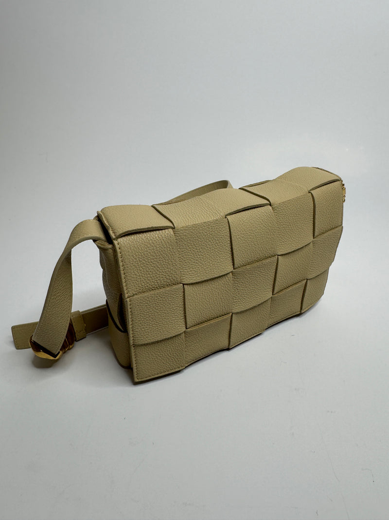 Bottega Veneta Cassette Intrecciato Leather Cross-body Bag