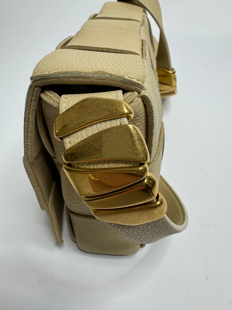 Bottega Veneta Cassette Intrecciato Leather Cross-body Bag