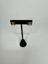 Chanel CC Stud Earrings