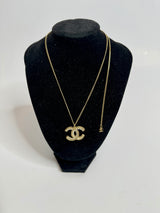 Chanel Pearl CC Pendant Necklace