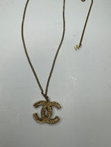 Chanel Pearl CC Pendant Necklace