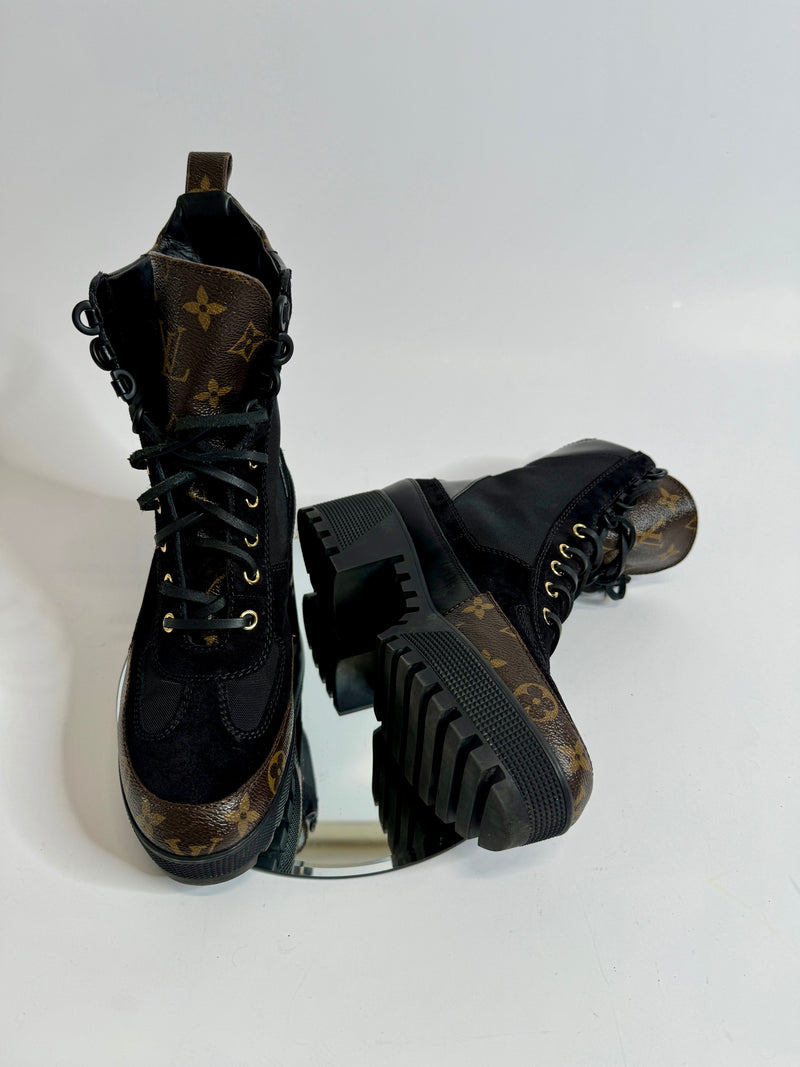 Louis Vuitton Laureate Desert Boots (Size 38 /UK 5)