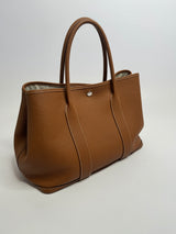 Hermès Garden Party 36 Bag In Gold