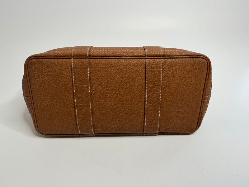 Hermès Garden Party 36 Bag In Gold