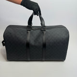 Gucci Black Supreme Duffle Bag