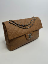 Chanel Caramel Maxi Single Flap Bag
