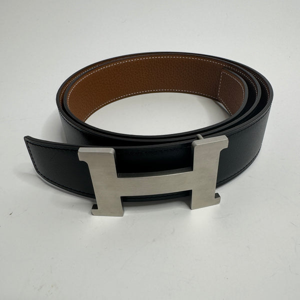 Hermès Reversible H Belt (Size 95)