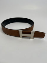 Hermès Reversible H Belt (Size 95)