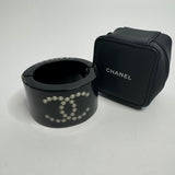 Chanel Cuff Bracelet With Pearl CC