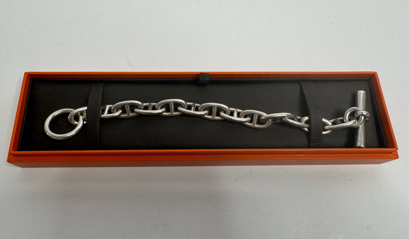 Hermès Chaine D'Ancre GM Argent Bracelet
