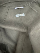 Max Mara Black Belted Cardigan (Size 42 / UK 12)