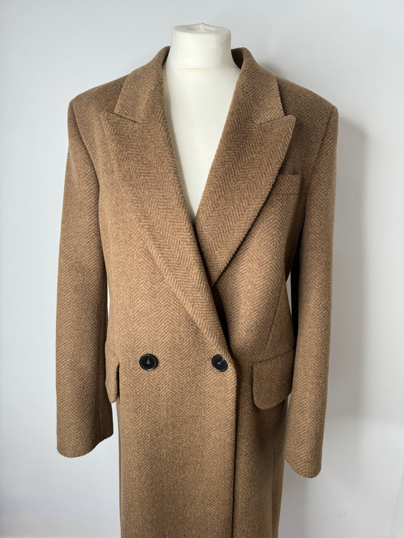 Stella McCartney Double Breasted Wool Coat (Size 38 / UK 10)
