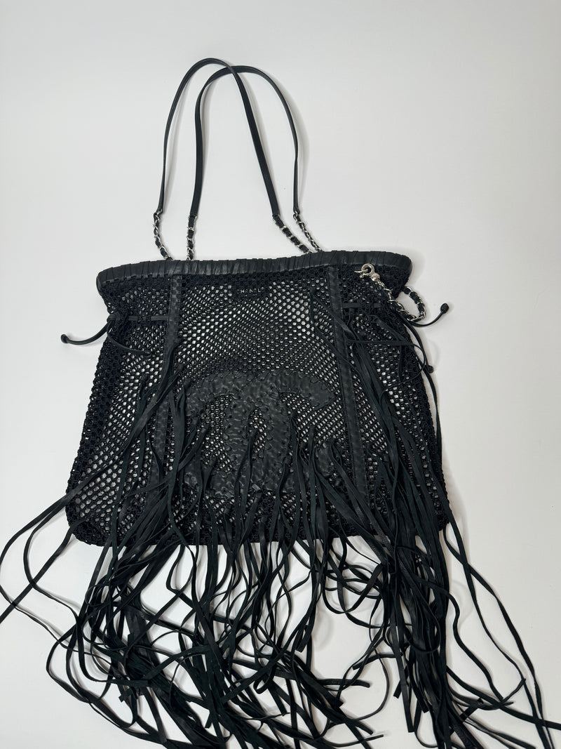 Chanel Limited Edition Resort Fringe Tote Bag