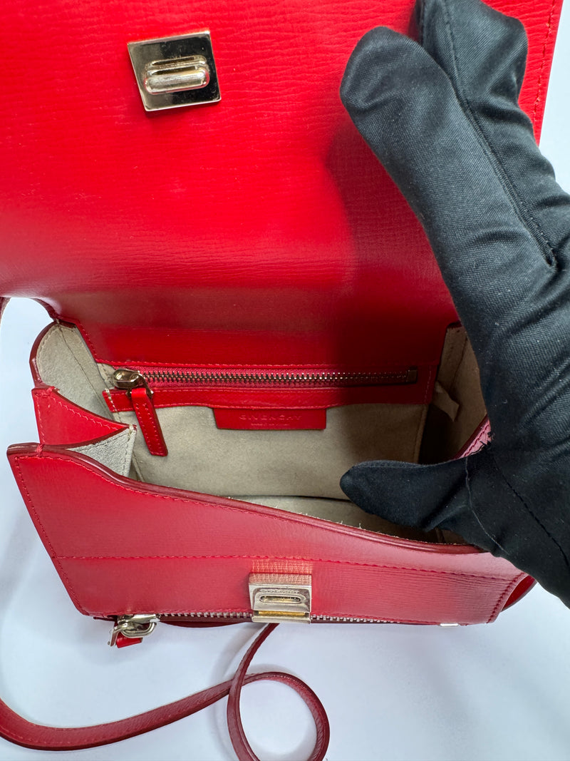 Givenchy Red Mini Pandora Bag