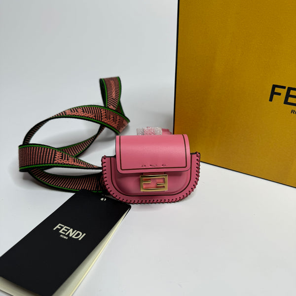 Fendi Vitello Airpods Pro Case Pink