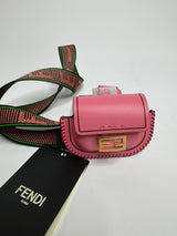 Fendi Vitello Airpods Pro Case Pink