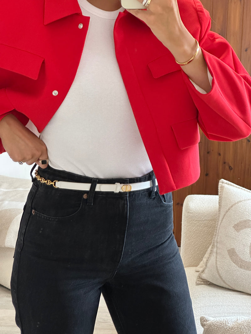 Christian Dior Cargo Chain Belt ( Size 85 )