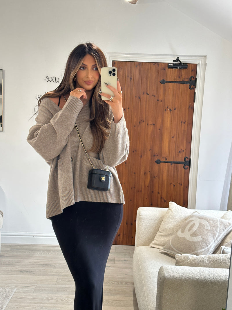 Chanel Back Clutch On Chain