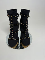 Valentino Garavani Bodytech Rockstud Boots (Size 39/UK 6)