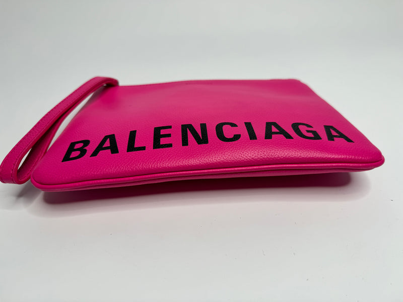 Balenciaga Logo pouch