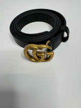Gucci GG Marmont Leather Belt (Size 85/34)