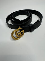 Gucci GG Marmont Leather Belt (Size 85/34)
