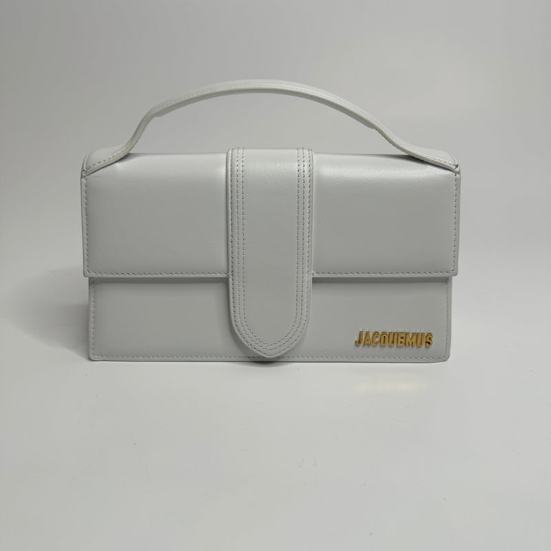 Jacquemus Le Grand Bambino leather top-handle bag