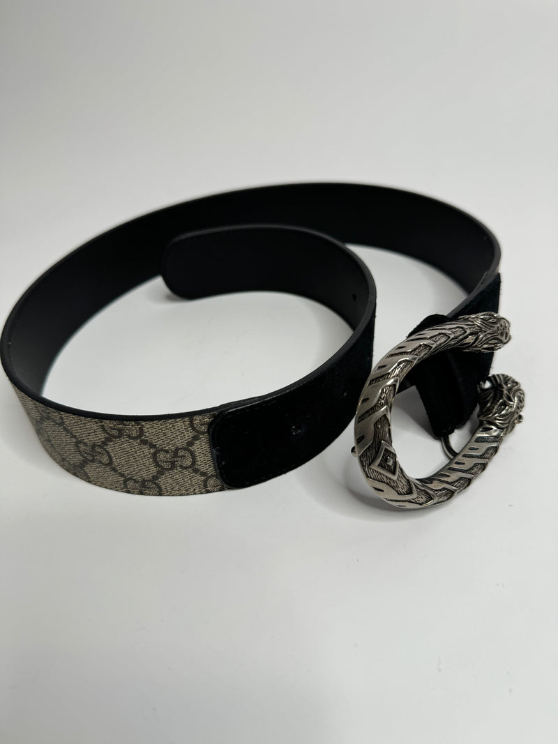 Gucci Dionysus GG Supreme Belt (Size 70/28)