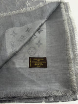 Louis Vuitton Grey Monogram Shine Shawl