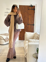 Chanel White Caviar Leather Jumbo Classic Double Flap