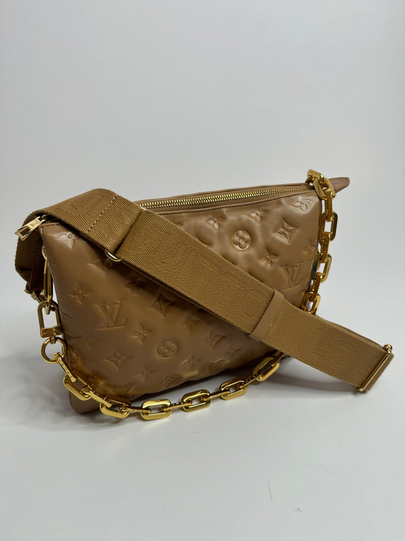 Louis Vuitton Coussin PM In Camel