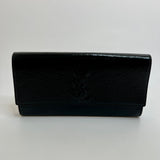 Saint Laurent Belle De Jour Clutch In Black Leather