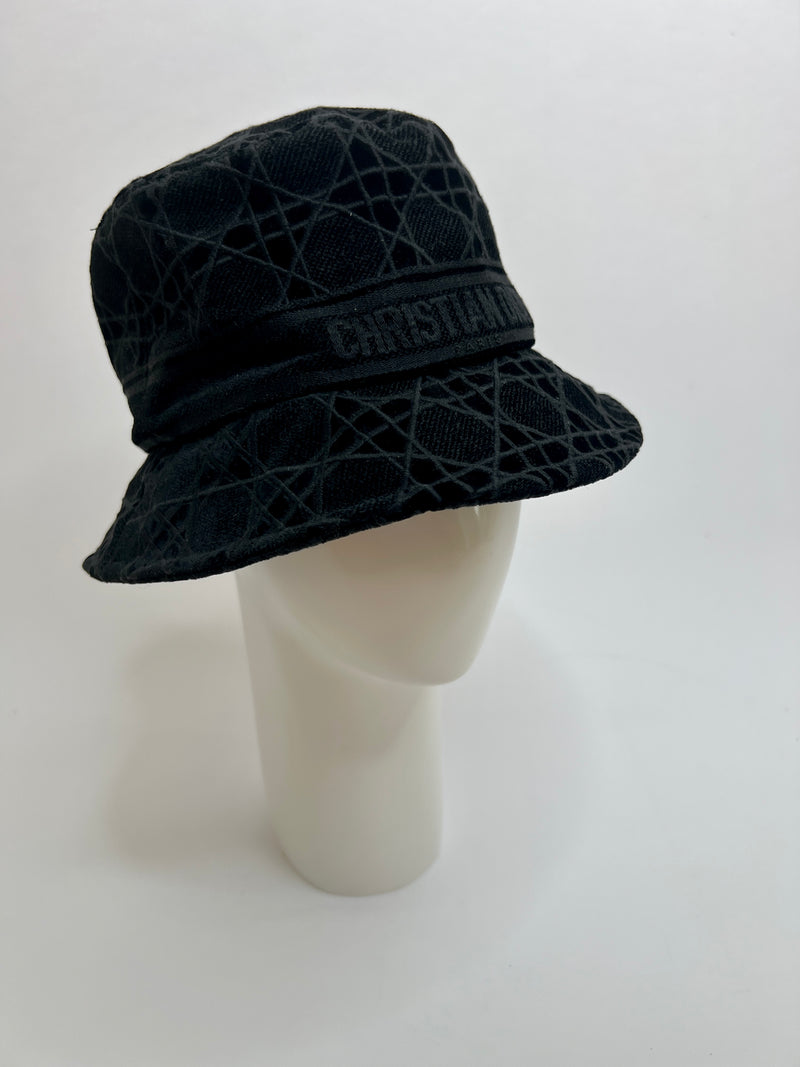 Christian Dior Micro Cannage Brim Bucket Hat