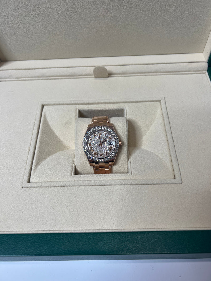 Rolex Lady Datejust Pearlmaster Masterpiece Diamond 34mm