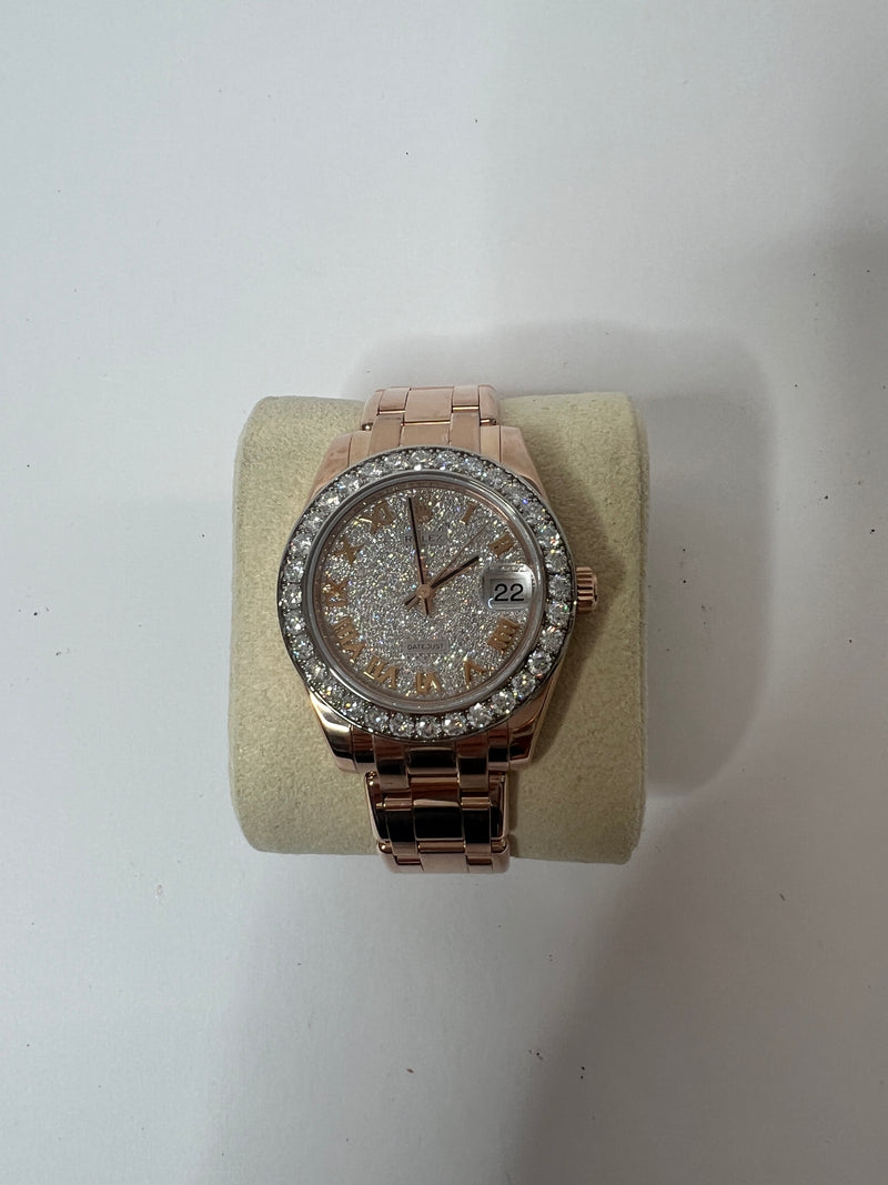 Rolex Lady Datejust Pearlmaster Masterpiece Diamond 34mm